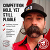 Firehouse Moustache Wax Made in USA for Beard Mustache Shaping AllWeather Naturally Scented and Colored Beard Wax WACKY