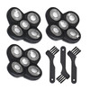 Pinkind Replacement Shaver Heads Compatible with Freebird Shaver 5 Blades Refills for Bald Men Electric Razor Replacemen