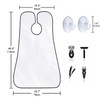Beard Bib Apron for Men Valentines Day Gift Beard Trimming Catcher Bib for Shaving Hair Clippings Waterproof NonStick Ha