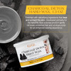 GiGi Charcoal Detox Facial Hard Wax for Delicate Skin Deep Cleansing Purifying Hair Removal Wax 13 oz 1 Pack