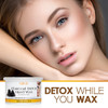 GiGi Charcoal Detox Facial Hard Wax for Delicate Skin Deep Cleansing Purifying Hair Removal Wax 13 oz 1 Pack