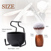 Shaving Brush Set for Men 3pcs Shaving Set Includes Shaving Brush Shaving Bowl and Brush Stand