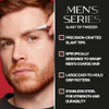 Revlon Slanted Tip Tweezers for Men UltraSharp for Precision Eyebrow Shaping and Facial Hair Removal Larger NonSlip Grip