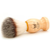 Menesia Shaving Brush for Men Wood handle Shave BrushMens Shaving Cream Soap Brush skull