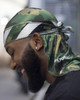 4PCS Silky Durags for Men 360 Waves Designer Do Rag 1 Wave Cap Camou Blue BlackRed