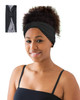 Winitas Satin Lining Headbands for Women Black Thick Hair