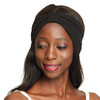 Winitas Satin Lining Headbands for Women Black Thick Hair