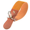 Grandslam Leather Strop for Straight Razor Sharpening and Smooth Professional Straight Razor Knife Cowhide Dual Strop Ye