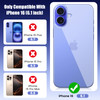 Siminsy 2 Pack Back Screen Protector for iPhone 16, Back Tempered Glass Protector, Anti-Scratch, Bare-Phone Touch Feeling for iPhone 16 [6.1 inch] online at globaldelivered