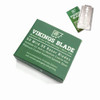 VIKINGS BLADE Double Edge Safety Razor Blades 50x Blades Swedish Steel Platinum Coated Replacement Razor Blades Refills