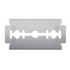 VIKINGS BLADE Double Edge Safety Razor Blades 50x Blades Swedish Steel Platinum Coated Replacement Razor Blades Refills