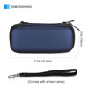 ProCase Hard Case for Hybrid Electric Trimmer and Shaver Travel Organizer Carrying Bag for QP2520 QP2530 QP2620 QP2630 B