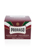 Proraso Shaving Soap Sandalwood Oil Shea Butter Moisturizing Nourishing Shave Soap in a Bowl for Coarse or Hard Beards P
