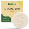 Bambaw Shaving Soap for Women 28 oz Apricot Oil Vitamin E Shave Soap Shaving Bar for all Skin Types Shaving for Women Ec