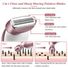 Electric Shaver for Women for Legs Bikini Trimmer Electric Razors for Women Underarm Public Hairs Rechargeable Womens Sh