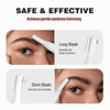 SUPRENT Womens Facial Hair Remover Eyebrow Trimmer with Pivoting Head Rechargeable Eyebrow Razor Painless Facial Trimmer
