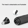 DrPedi Nose Hair Trimmer for Men and Women Clipper and Ear Hair Trimmer with Water Resistant Nose Trimmer for Mens Nose