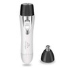 2in1 Facial Hair Remover for Women Rechargeable Painless Electric Face Shaver Eyebrow Nose Hair Trimmer Waterproof Porta