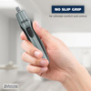 Wahl Clipper Battery Operated Precision Ear and Nose Hair Trimmer for Men Hygienic Nose Trimmer with Rinseable Blade for
