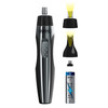 Wahl Lighted Battery Nose Hair Trimmer for Men Women Painless Easy to See Nose Ear and Eyebrow Trimming with Built in Li