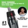 Wahl Lighted Battery Nose Hair Trimmer for Men Women Painless Easy to See Nose Ear and Eyebrow Trimming with Built in Li