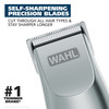 Wahl Groomsman Battery Operated Facial Hair Trimmer for Beard Mustache Trimming Including Light Detailing and Body Groom