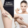 unibono 3in1 Electric Razor for Women Waterproof Bikini TrimmerRechargeable Electric Shaver for LadyPubic Hair Trimmer W