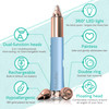 iMusthav 2 in 1 Flawless Eyebrow and Facial Hair Remover for Women Painless Electric Razor Epilator Trimmer Shaver with