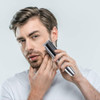 Hatteker Mens Beard Trimmer Grooming kit Hair Trimmer Mustache Trimmer Body Groomer for Nose Ear Facial Hair Cordless Wa