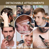Scttomon Beard Trimmer Kit Professional Hair Clipper Zero Gapped TBlade Electric Shaver Razor Nose Body Trimmer for Men