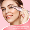 JNATER Eyebrow Facial Hair Remover 2 in 1 Rechargeable Eyebrow Trimmer and Facial Hair Removal for Women Painless Electr