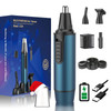 AREYZIN Nose Hair Trimmer for Men2025 Professional 3 in 1 Painless Rechargeable Ear and Nose TrimmerIPX7 Waterproof Eyeb