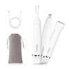 HEBECA Nose Hair Trimmer for Women and Men 3in1 Electric Facial Hair Removal Rechargeable Portble Waterproof Face Shaver