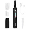 Dapsang Eyebrow Trimmer Electric Eyebrow Razor for Women Men Rechargeable Painless LED Light Facial Hair Shaver Remover
