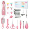 OTTOLIVES Baby Healthcare and Grooming Kit 24 in 1 Baby Electric Nail Trimmer Set Newborn Nursery Health Care Set for Ne