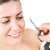 5 Pieces Small Straight Tip Nose Hair Scissor for Grooming Stainless Steel MultiPurpose Beauty Grooming Scissors for Fac