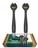 Dorco Pace 6 Pro Six Blade Razor System with Trimmer 2 Replacement Handles Handles Only