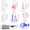 Nuanchu 7 Pieces Nose up Lifting Shaper Clips Set Nose Bridge Reduction Tool Silicone Lifter Beauty Clip Tools for Wide
