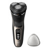 Philips Norelco Shaver 3000 Series Wet and Dry Electric Shaver PCap Travel Pouch Ash Gold Model S324290