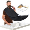 Beard Bib Apron Stocking Stuffers Christmas White Elephant Gifts for Men Adults Dad Husband Beard Hair Catcher for Sink