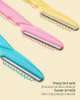 Dermaplane Razor 60 Pcs Face Razors for Women and Men Multipurpose Eyebrow Razor Dermaplaning Tool for Face by MoHern Mu