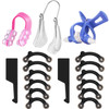 5 Pieces Nose up Lifting Clips Silicone Wide Nose Shaper Bridge Slimming Clips No Pain Beauty Straightening Tools for Wo