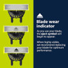 Philips Norelco OneBlade 360 Blades Genuine Replacement Blades for OneBlade Electric Shaver and Trimmer Durable Stainles