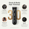 MANSCAPED The Lawn Mower 30 Plus Groin Body Hair Trimmer Updated SkinSafe Trimmer Blade Waterproof WetDry Groomer USBC R