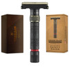VIKINGS BLADE Adjustable Double Edge Safety Razor Luxury Case Smooth Reusable EcoFriendly The Emperor Meiji