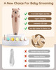 LilianGema Baby Healthcare and Grooming Kit 28in1 Rechargeable Nail Trimmer Electric Set Dual Auto Light Baby Nail Care