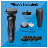 Braun Electric Shaver for Men Series 5 5150cs Wet Dry Razor Turbo Shaving Mode Foil Shaver with Beard Trimmer Body Groom