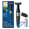 Philips Norelco Bodygroom Series 1100 BG102660 Showerproof Body Hair Trimmer and Groomer for Men