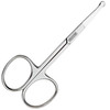 BeeSpring Rounded Nose Hair Scissors Round Tip Scissor for Ear Eyebrow Beard and Mustache Trimming 35 Blunt Nosed Tipped