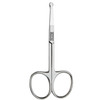 BeeSpring Rounded Nose Hair Scissors Round Tip Scissor for Ear Eyebrow Beard and Mustache Trimming 35 Blunt Nosed Tipped